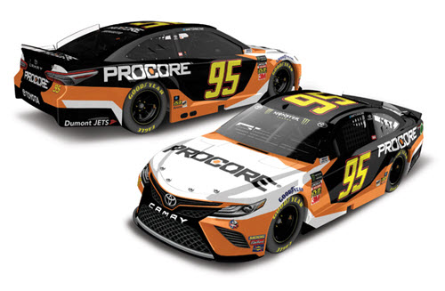 2019 Matt Dibenedetto NASCAR Diecast 95 Procore CWC 1:24 Lionel Action ARC Color Chrome 99